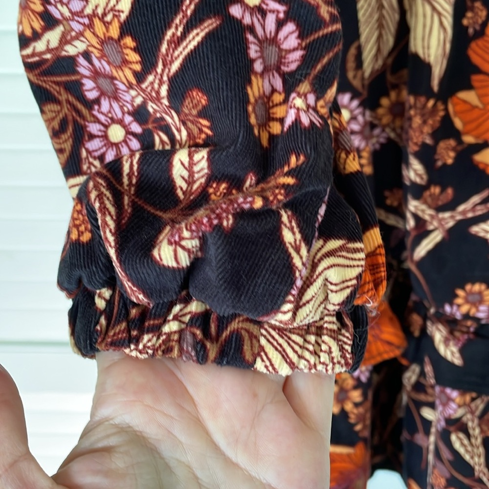 Anthropologie Pilcro corduroy mini dress XXS - Picture 4 of 11